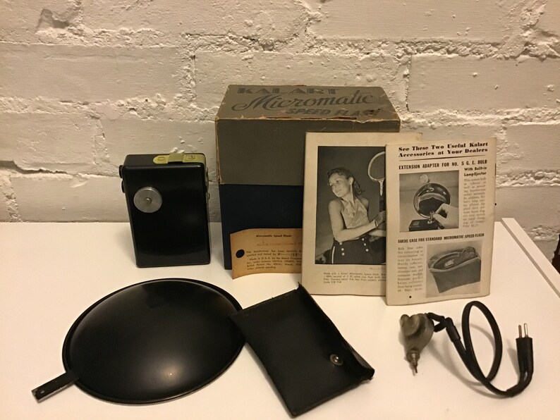 Vintage Kalart Speed Flash With Box - Etsy