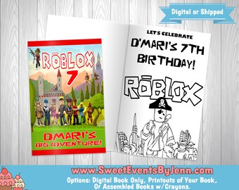 Roblox Coloring Book Etsy