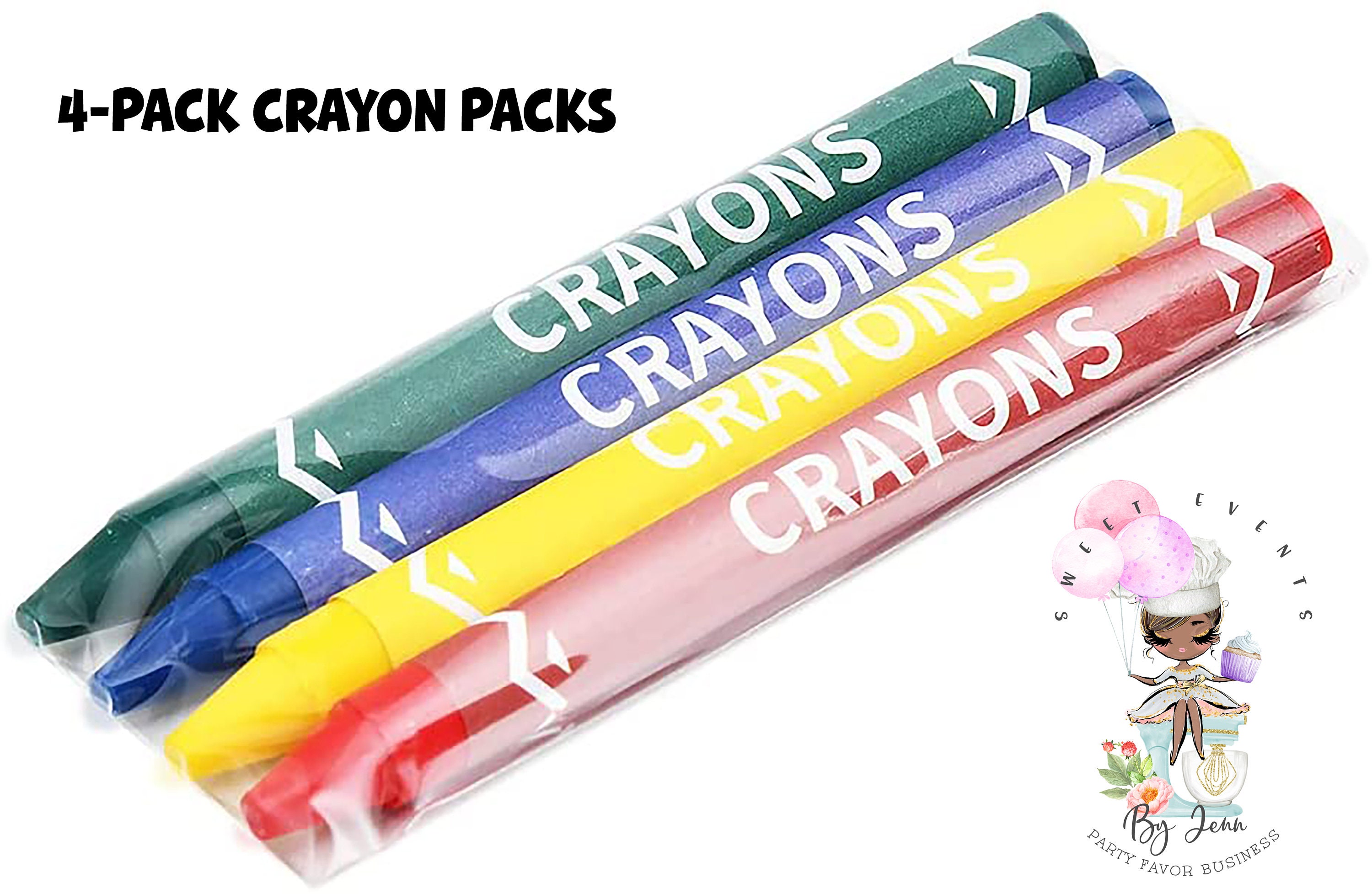 Wedding Crayon Packs Wedding Party Favors Bulk Wedding Crayons