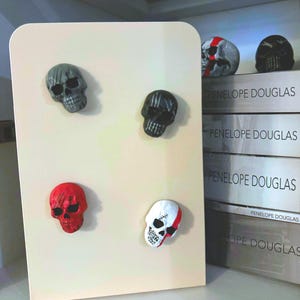 Devil’s Night *Inspired* Mini Skull Magnets