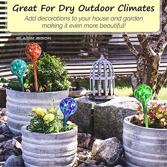 Indoor Plant Watering Globes Self Automatic Watering Bulbs Etsy