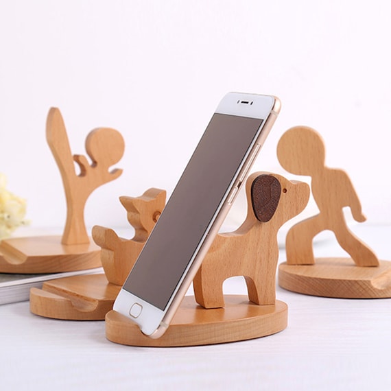 Wooden Cellphone Stand Cartoon Animal Handmade Mobile Phone - Etsy UK Wooden Cellphone Stand Cartoon Animal Handmade Mobile Phone - Etsy UK