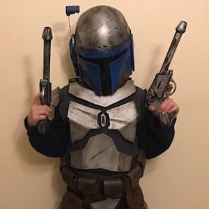 Child Size Eva Foam Mandalorian Torso And Leg Armor Diy Etsy