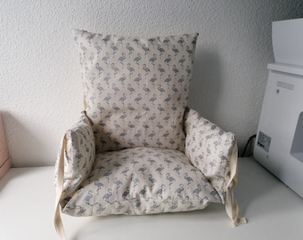 Coussin chaise haute