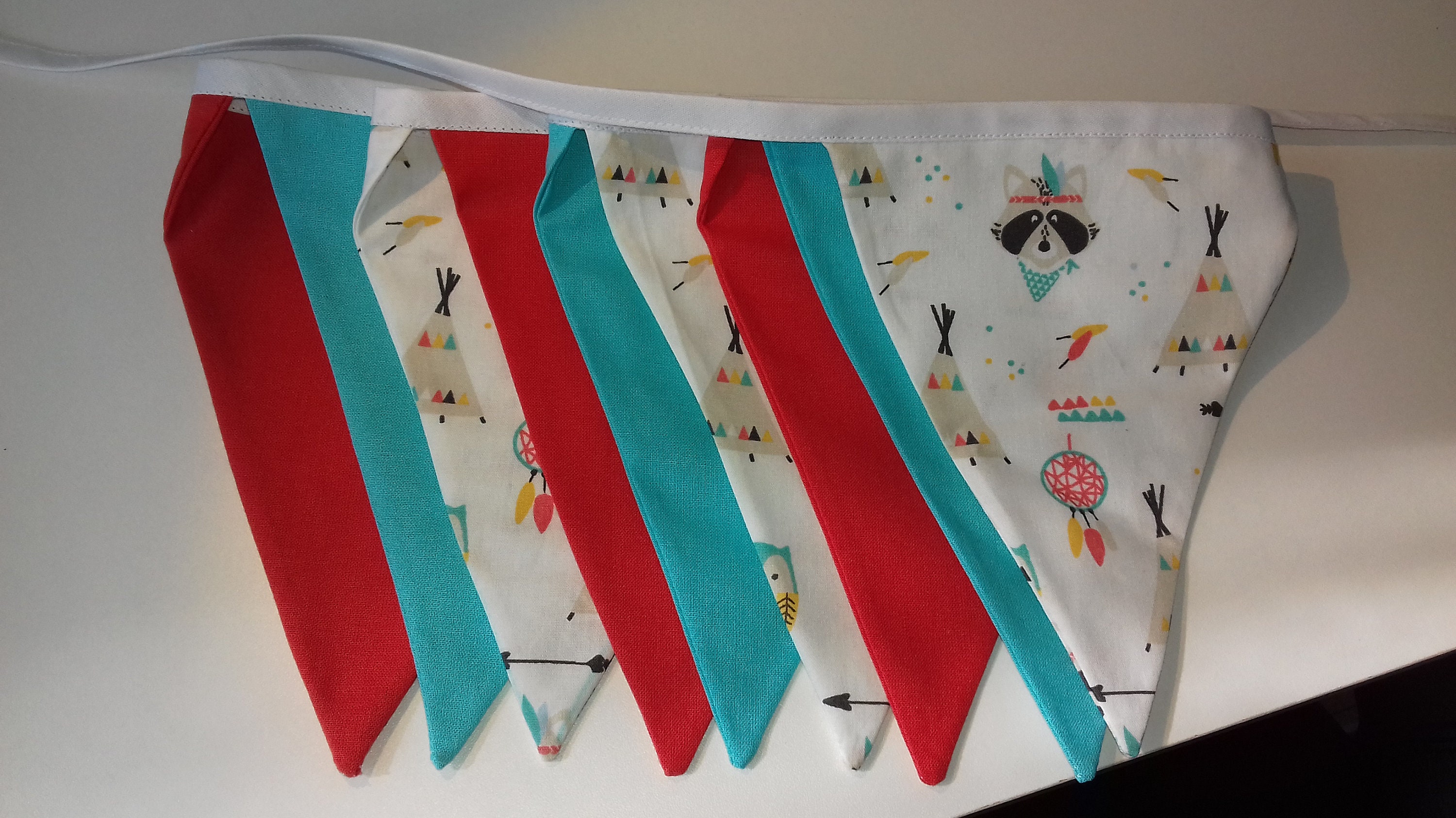 Guirlande Décorative de 9 Fanions