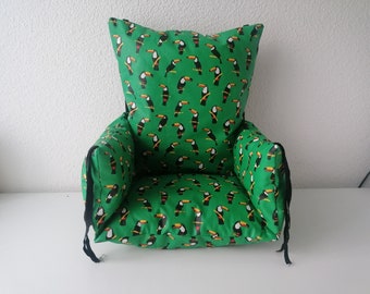 Coussin chaise haute