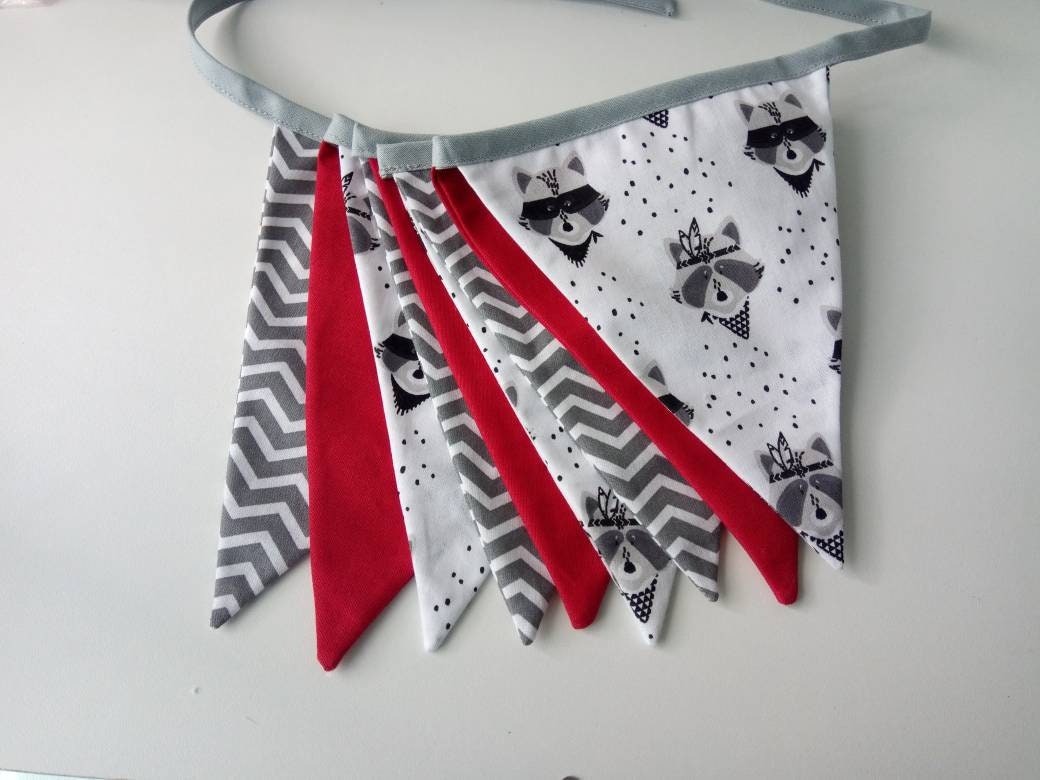 Guirlande de 9 Fanions Personnalisable