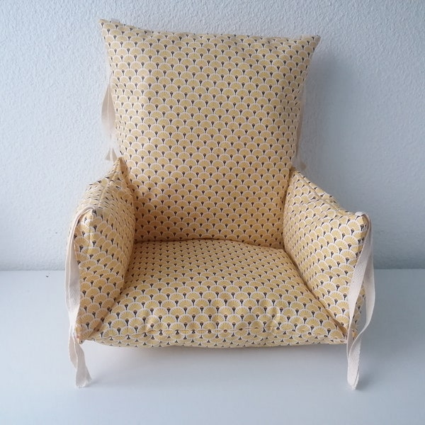 Coussin chaise haute bébé