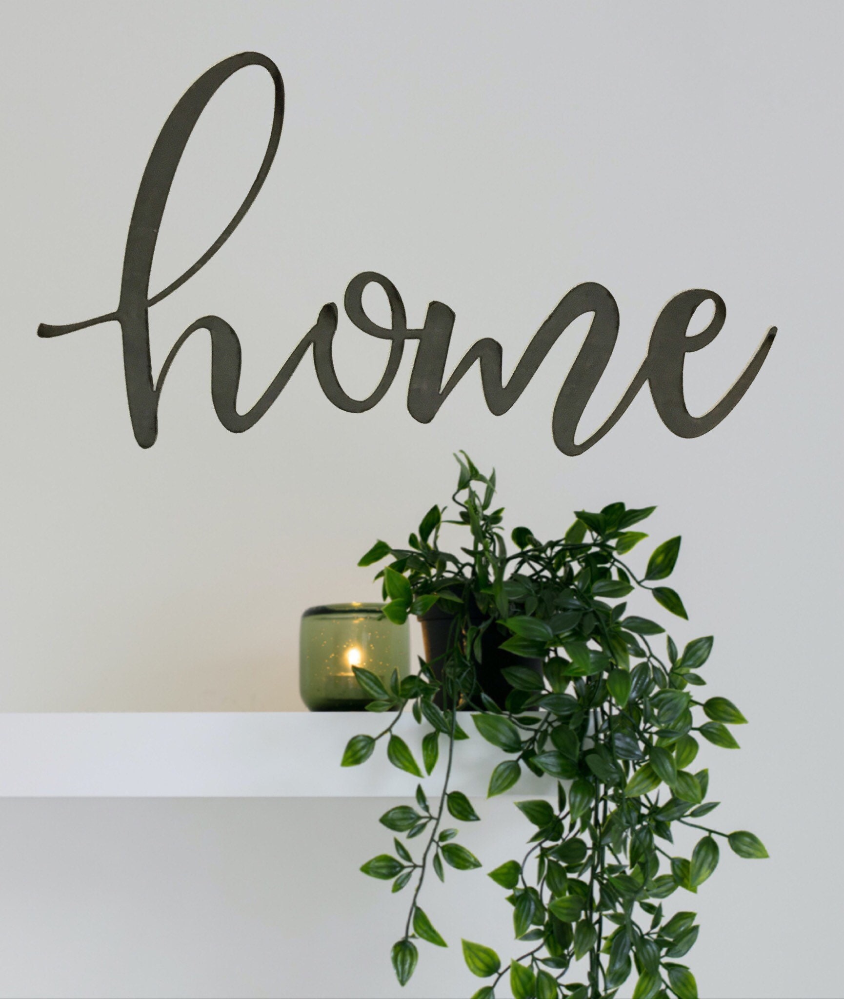 Home Sign Home Wall Decor Signfarmhouse Signmetal Etsy