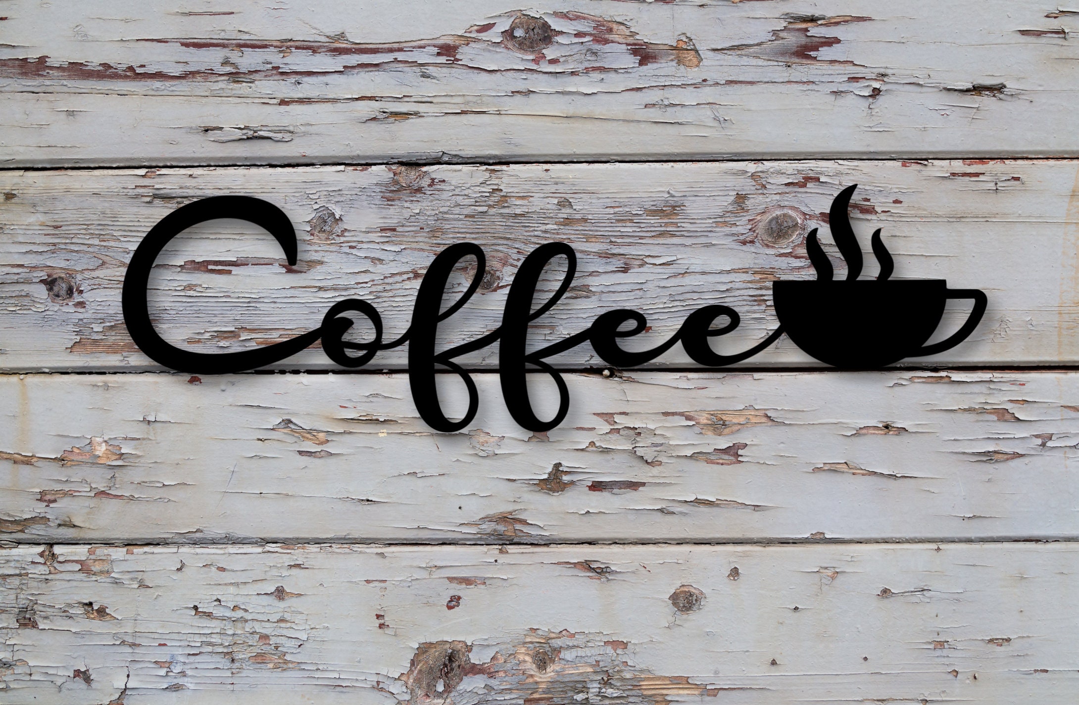 Metal Coffee sign Coffee Wall SignCoffee Mug Coffee Bar Etsy