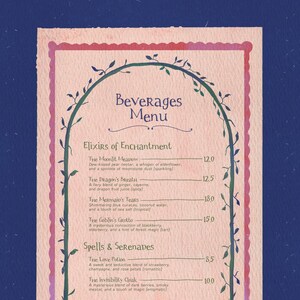 Handdrawn Serif Font Whimsical Handwritten Font Magical Fantasy Font Organic Witchy Style Storyland of Etoiles Typeface