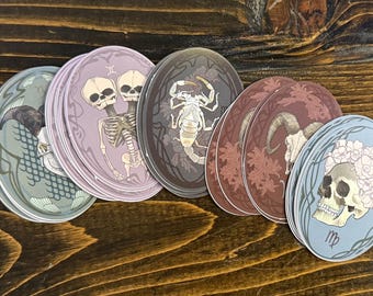 Macabre Zodiac Sticker
