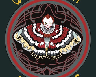 Horror Icon Moth Prints