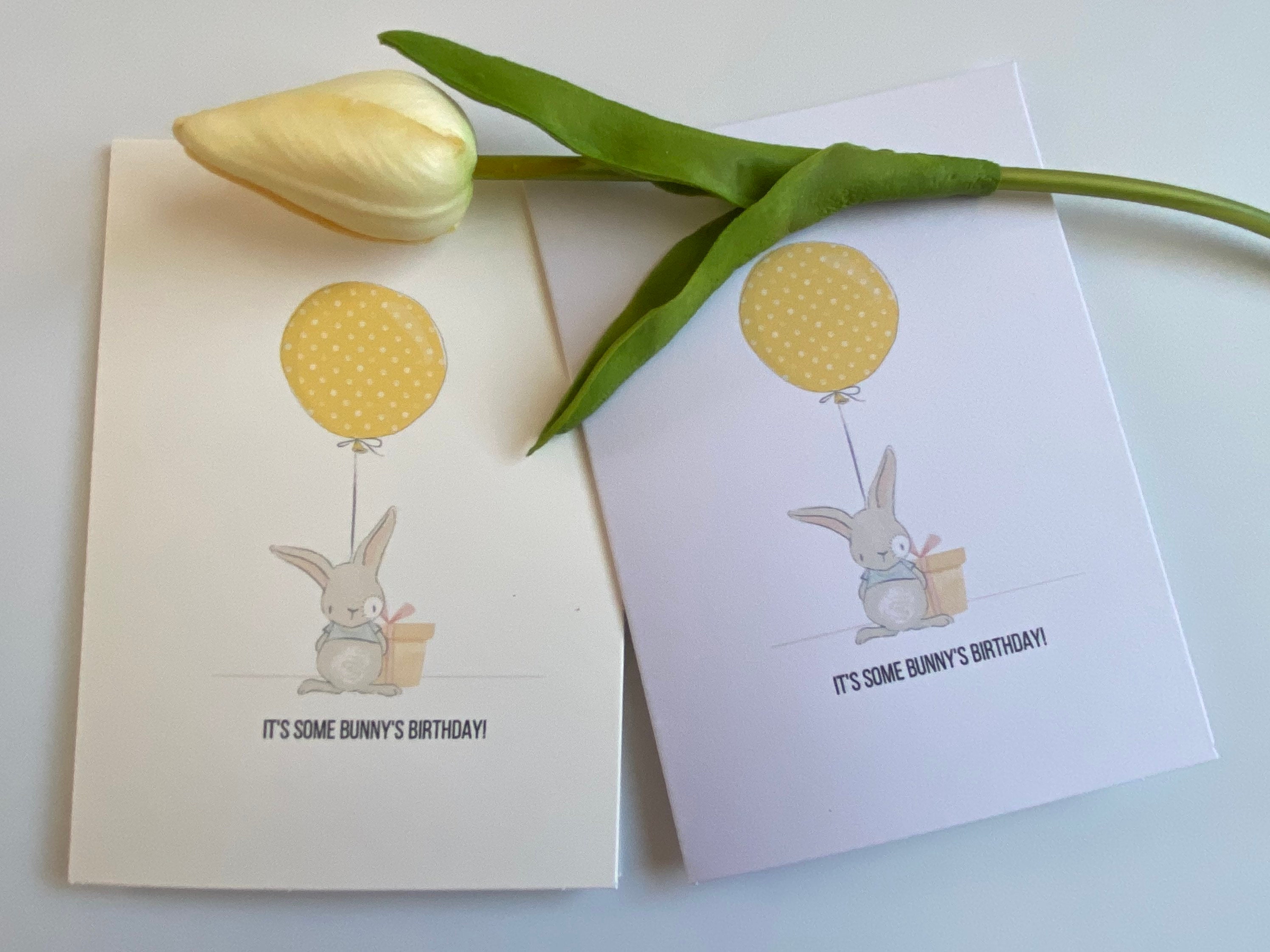 Rabbit (for Soe-Bunny Special) Greeting Card (Birthday/Anniversary - View #11