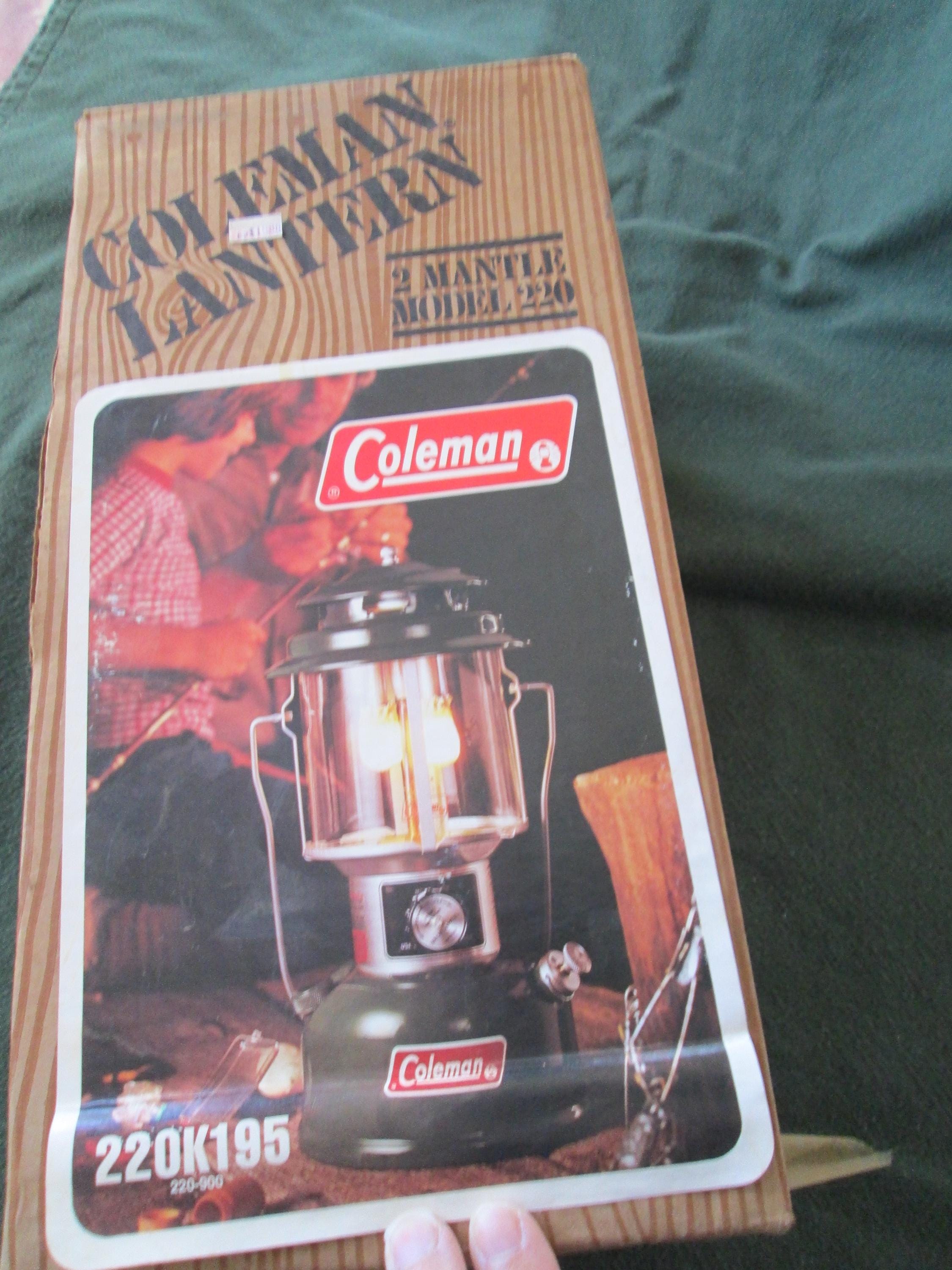 220k Coleman Lantern - Etsy