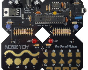 Noise Toy circuit bending soldering kit