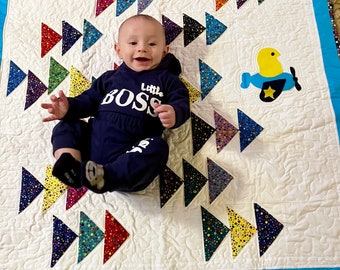 Fly Away Home crib quilt