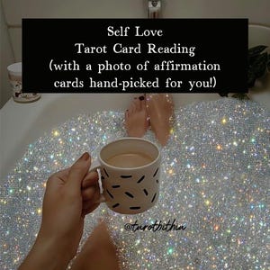 Lectura de cartas del tarot del amor propio
