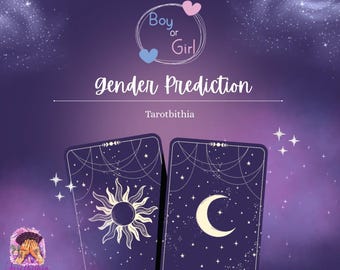 Leitura de Tarot para Previsão de Gênero *no mesmo dia*