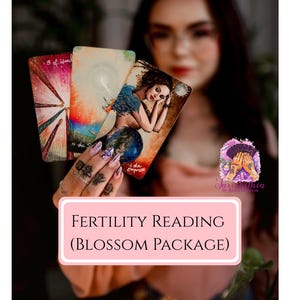Fertility Tarot Reading (Blossom package 1/3) SAME DAY