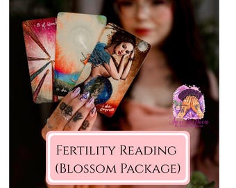 Fertility Tarot Reading (Blossom package 1/3) SAME DAY