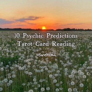 10 prédictions psychiques : lecture du tarot
