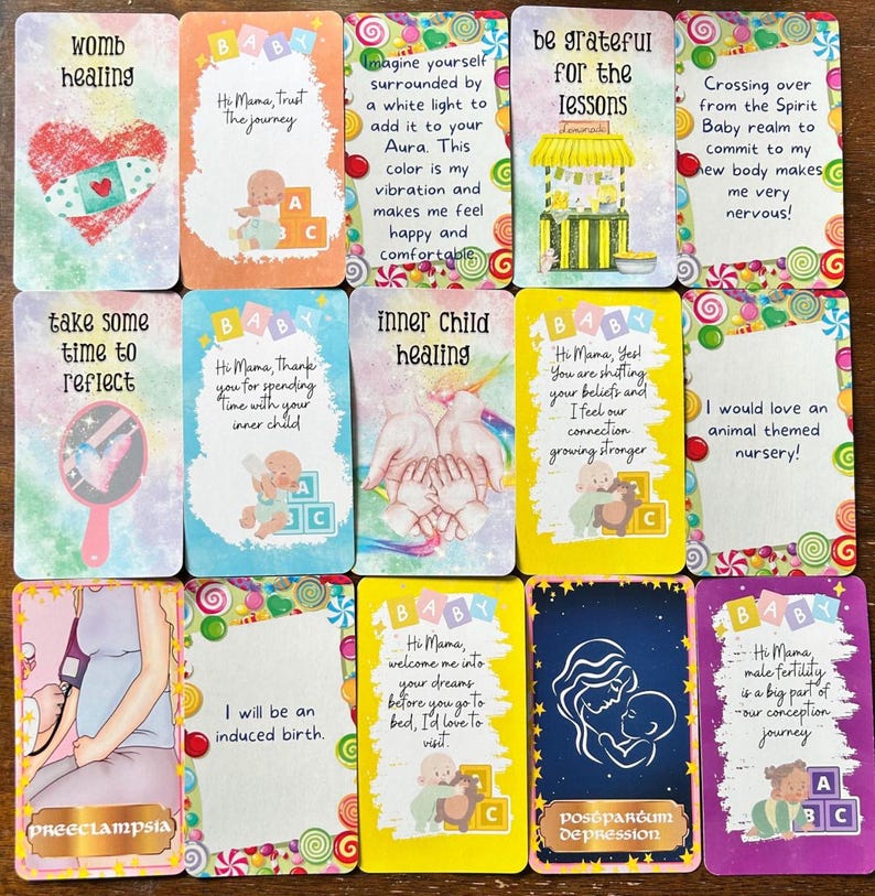 Spirit Baby Card Reading: Self-Interpreted Messages *same day* image 2
