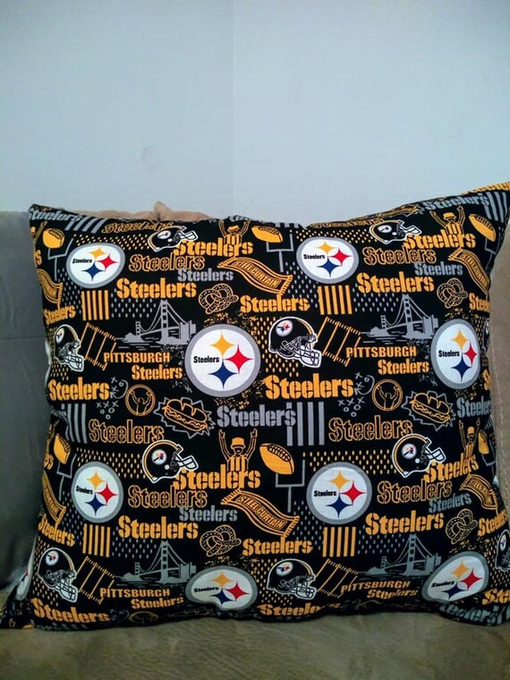 Steelers Pillows Steelers Decor Pittsburgh Steelers Etsy