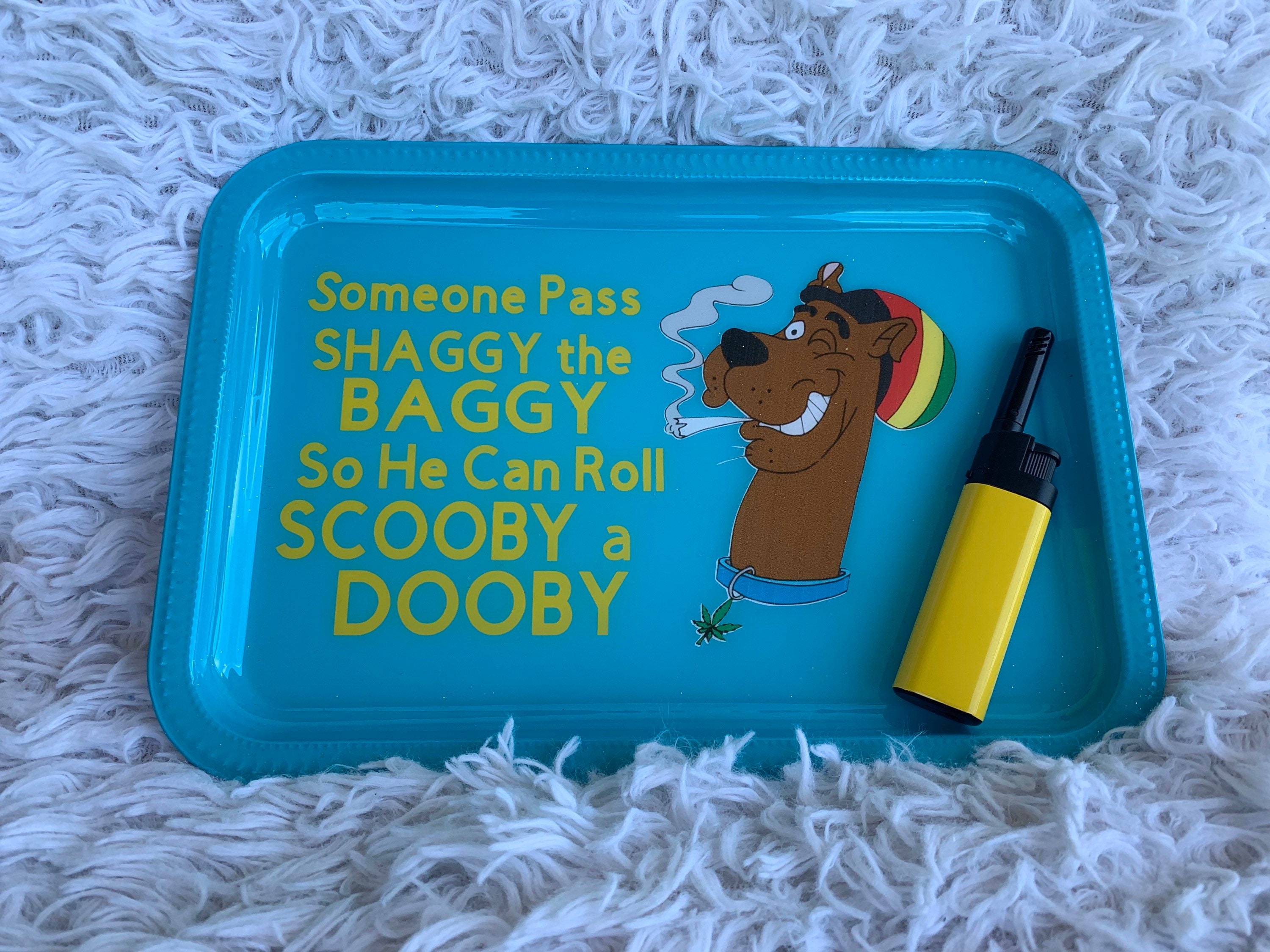 Scooby Doo Rolling Tray set Etsy