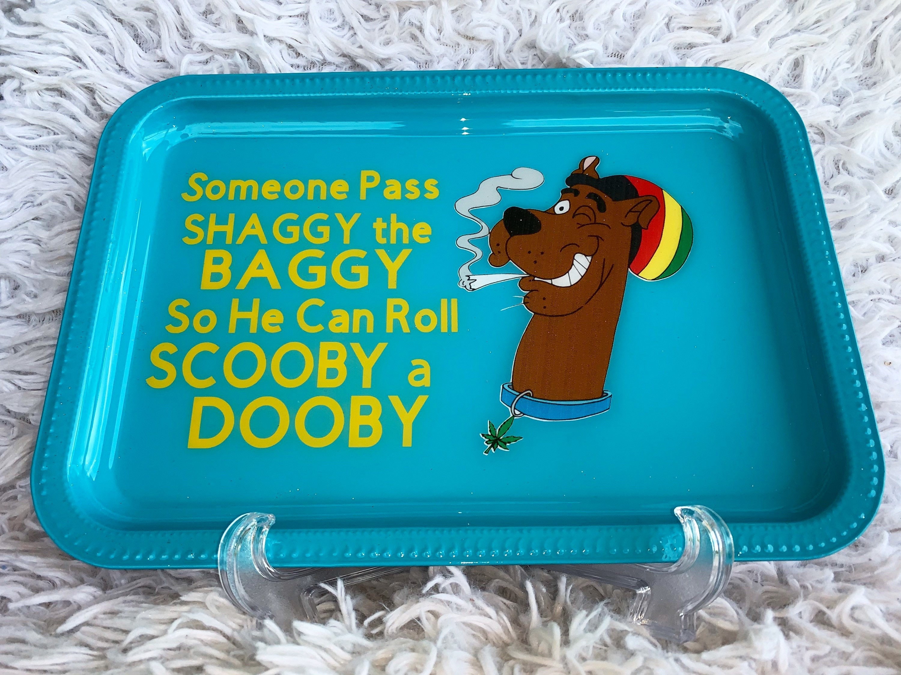 Scooby Doo Rolling Tray Etsy