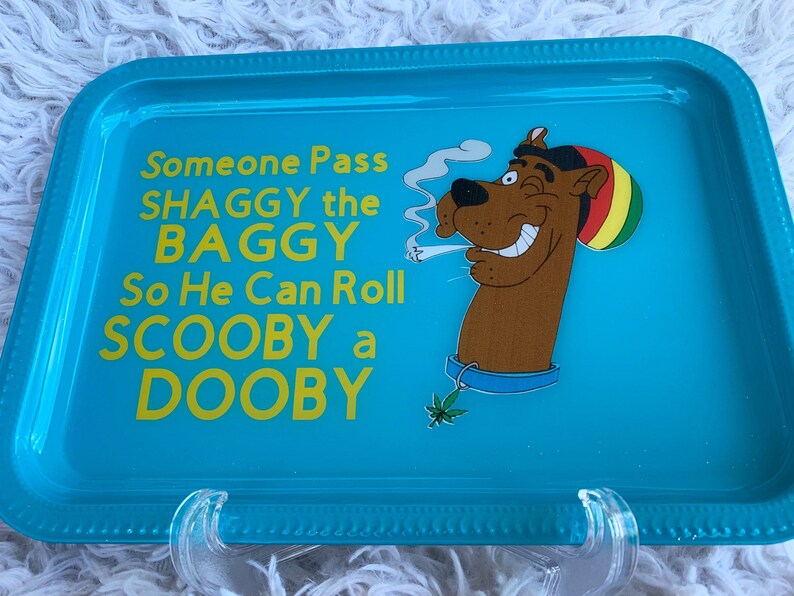 Scooby Doo Rolling Tray Etsy