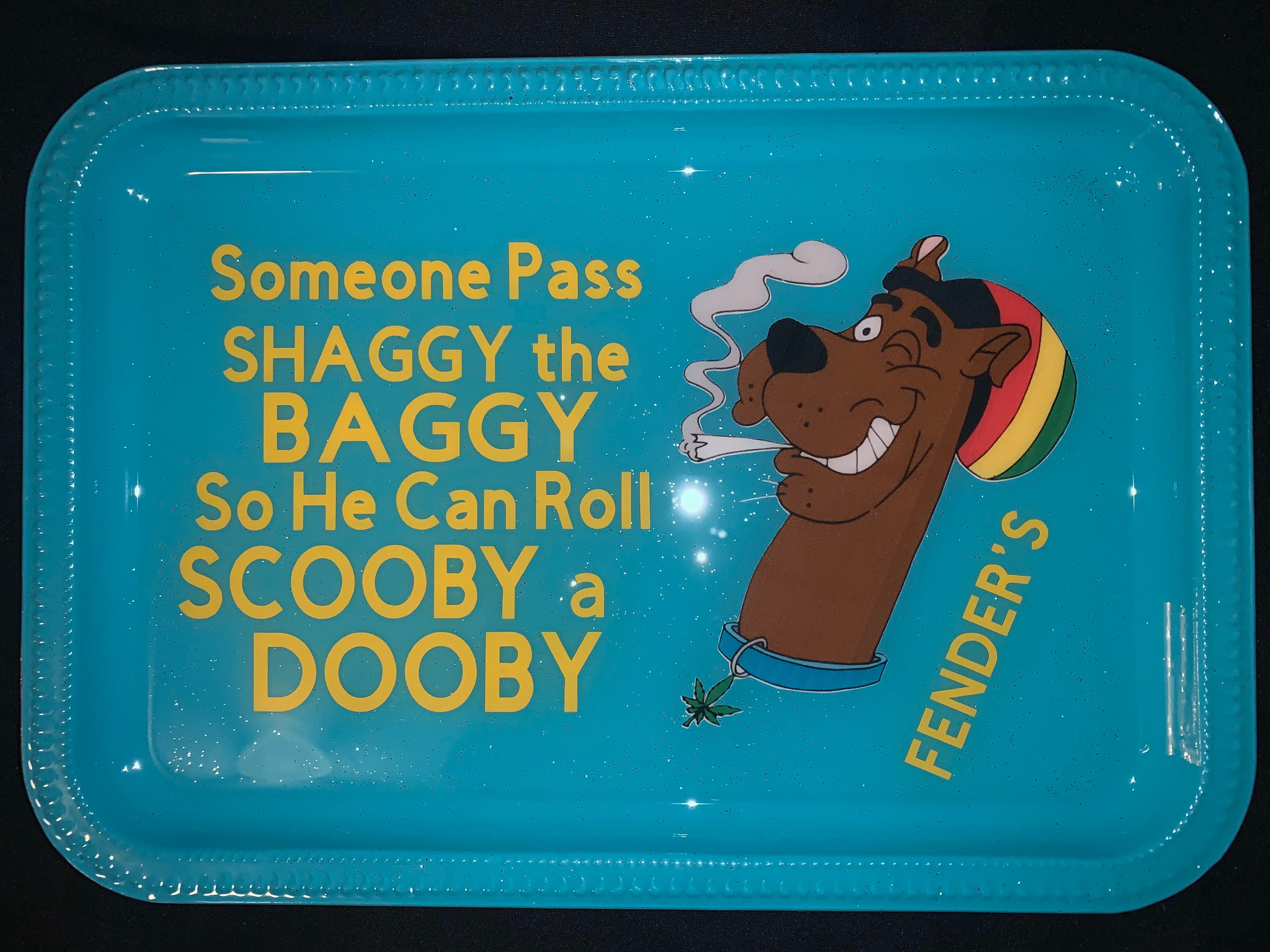 Scooby Doo Rolling Tray Etsy