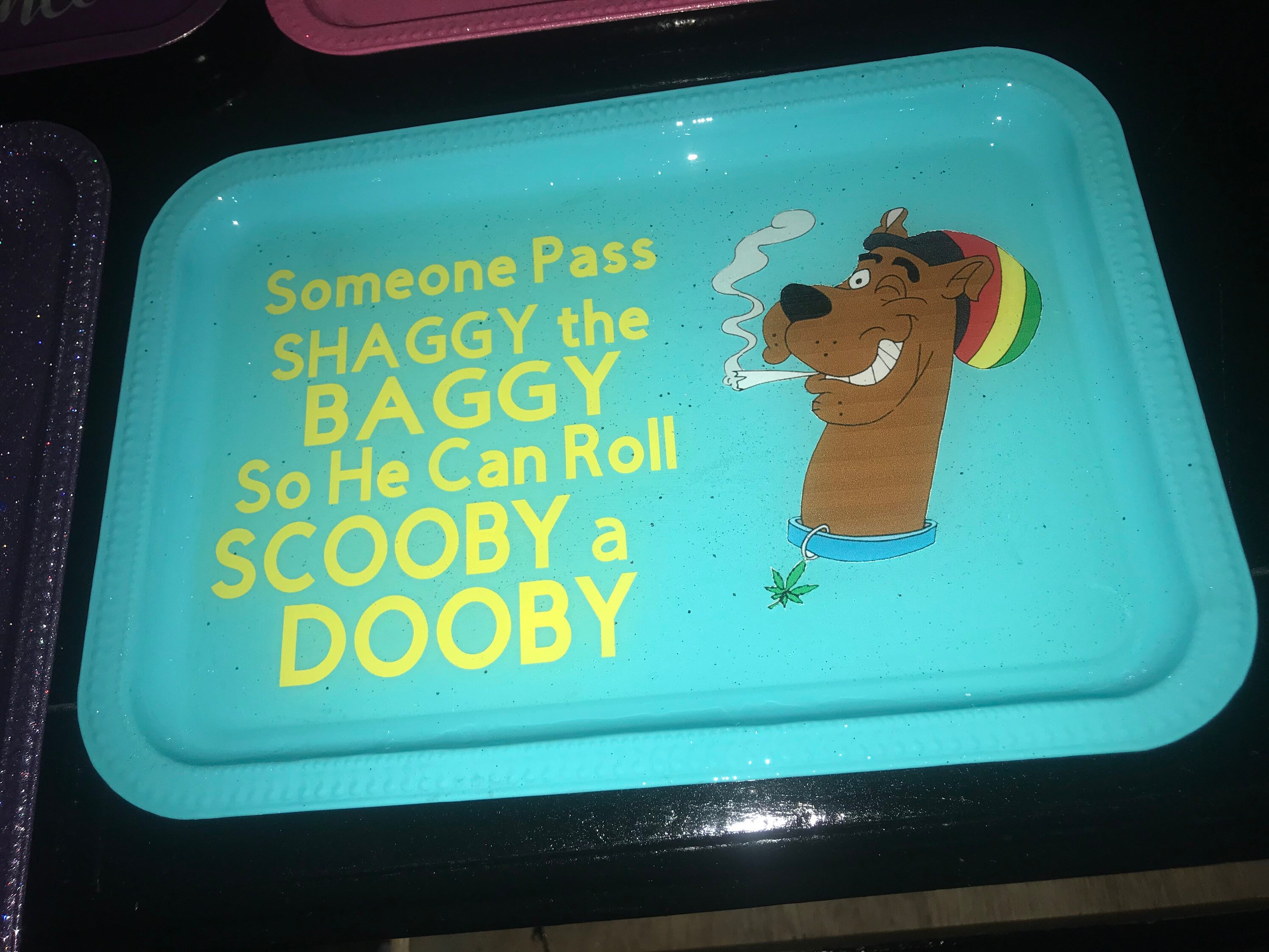Scooby Doo Rolling Tray Etsy