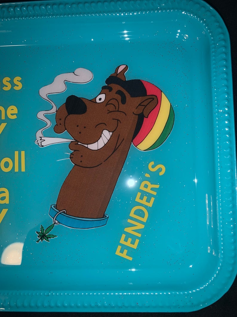 Scooby Doo Rolling Tray set Etsy