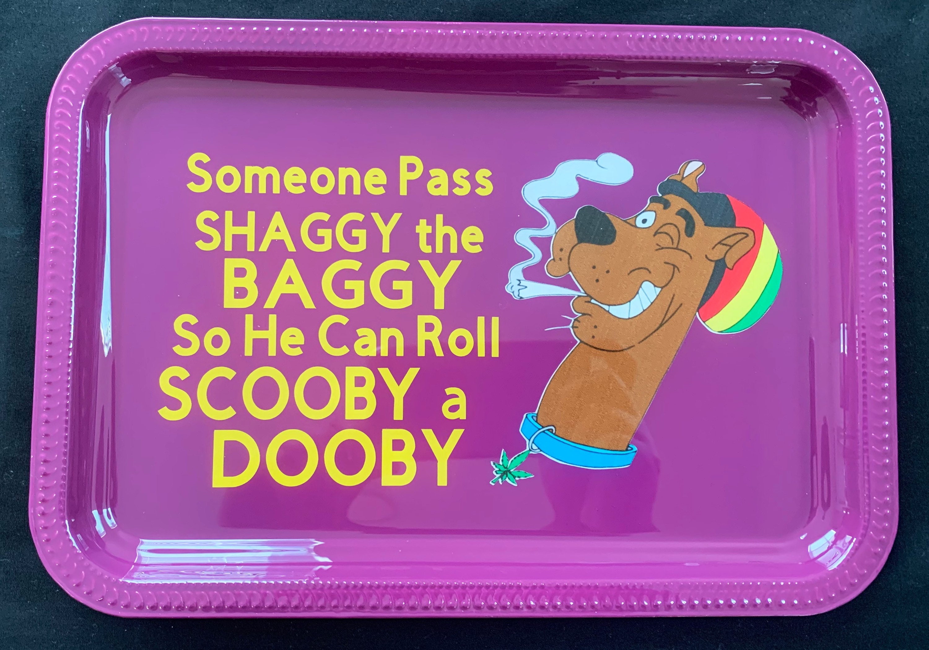 Scooby Doo Rolling Tray set Etsy