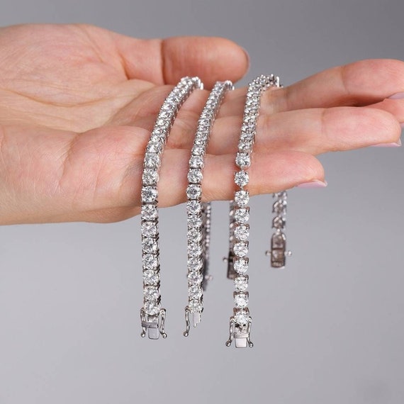 TENNIS BRACELET 3 MM FADED ARMY TENNIS BRACELET 3 MM FADED ARMY