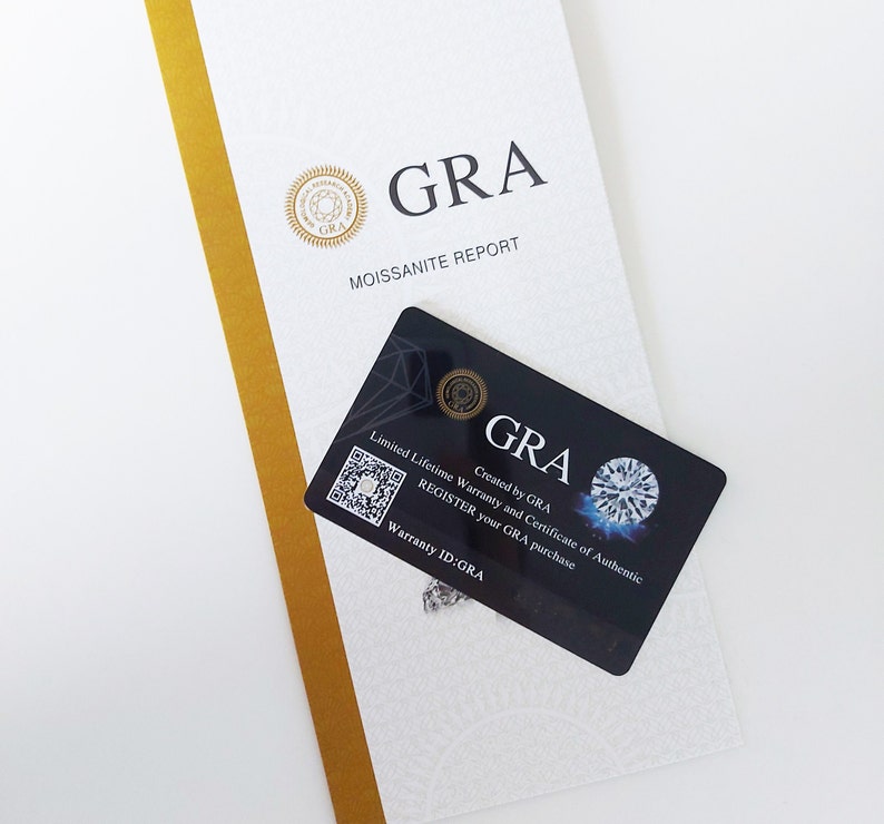 May include: A black and white card with the text "GRA" and "Created by GRA" and a QR code. The card also has the text "Limited Lifetime Warranty and Certificate of Authentic" and "REGISTER your GRA purchase".