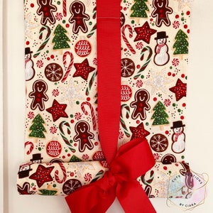 Christmas Style Cute Door Security Curtain