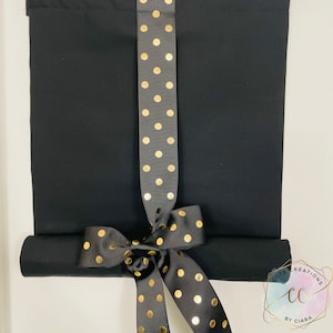 Black Cute Door Security Curtain