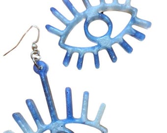Third Eye Dangle Earrings