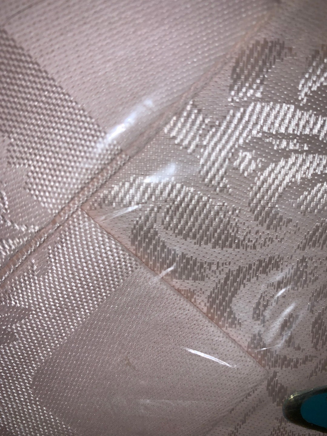 Vintage Pink Damask Tablecloth 56X76 and Six Napkins 16X16 New Etsy