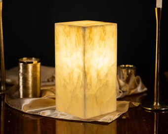 Crystalized Calcite Lamp - One of a Kind - 12 Inches