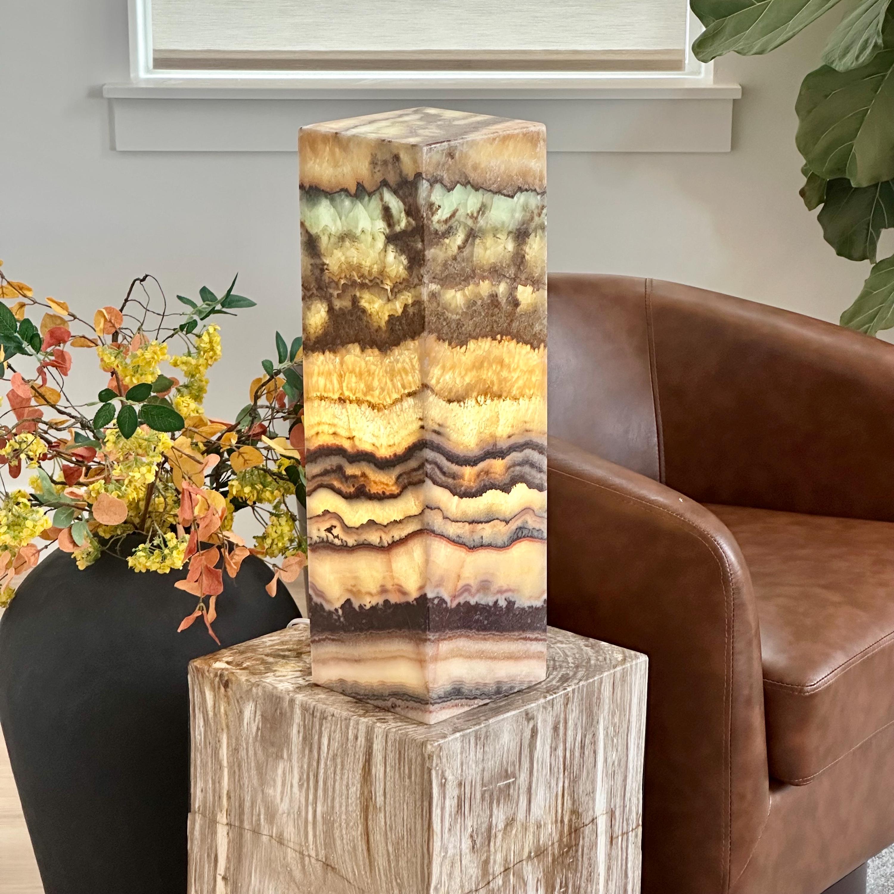 Mexican onyx lamp - Etsy 日本