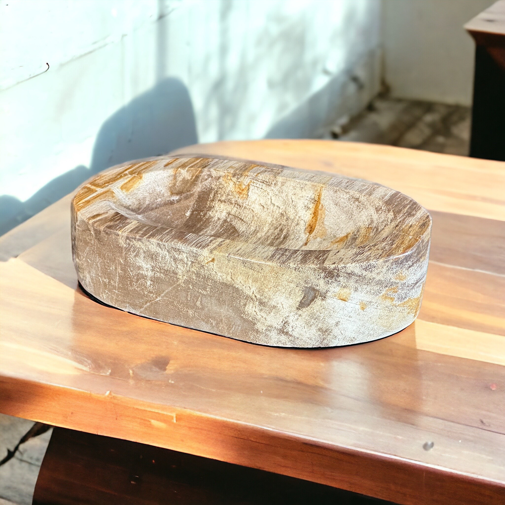 Petrified Wood Tray - Etsy