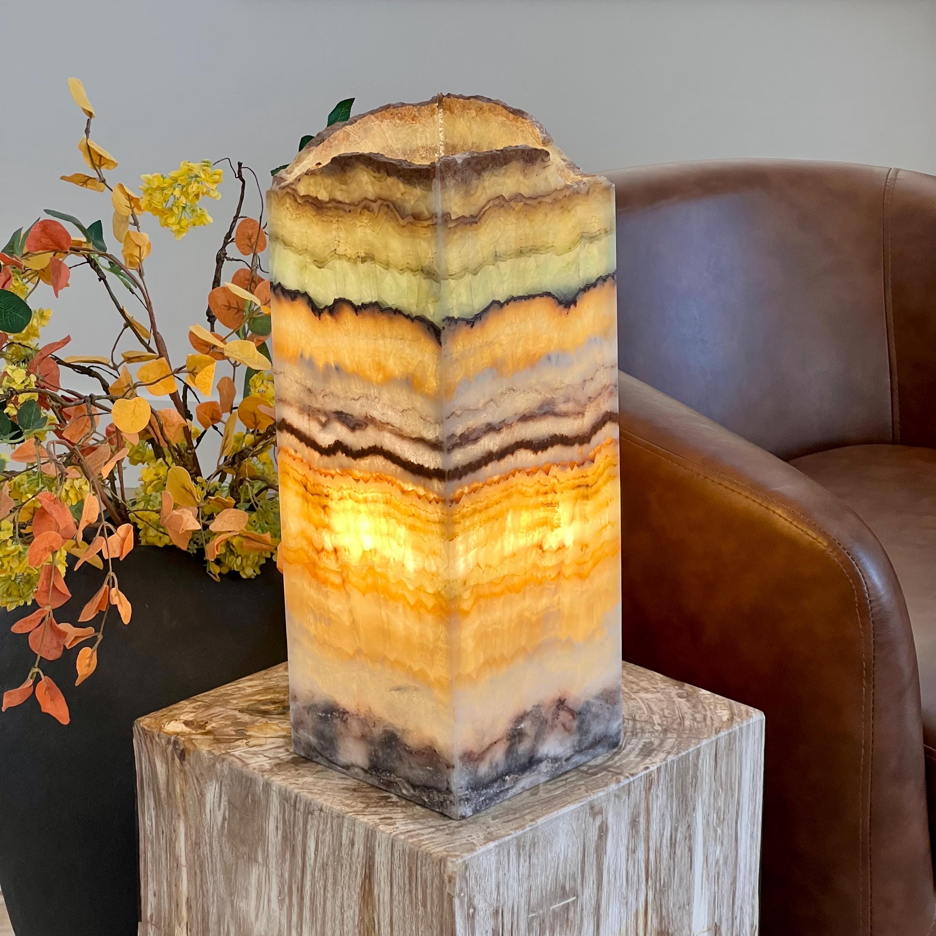 Mexican onyx lamp - Etsy 日本