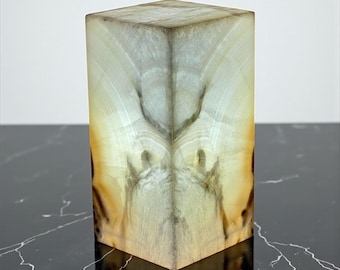 White Onyx Lamp - Natural Stone Lamp - Custom Decor
