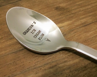 Grandpa Ice Cream Spoon, Christmas Gifts for Dad from Daughter, Dads Ice Cream Plow, Dads Ice Cream Shovel, Dad Ice Cream Spoon, Christmas