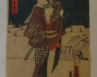 Kunisada print