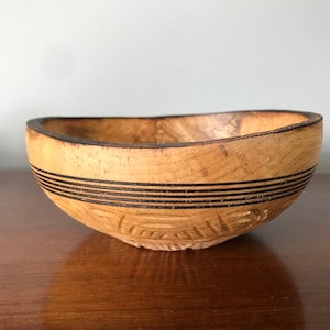 Maple bowl food safe