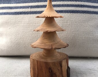 9” Christmas tree/Nordic tree/elm wood -C
